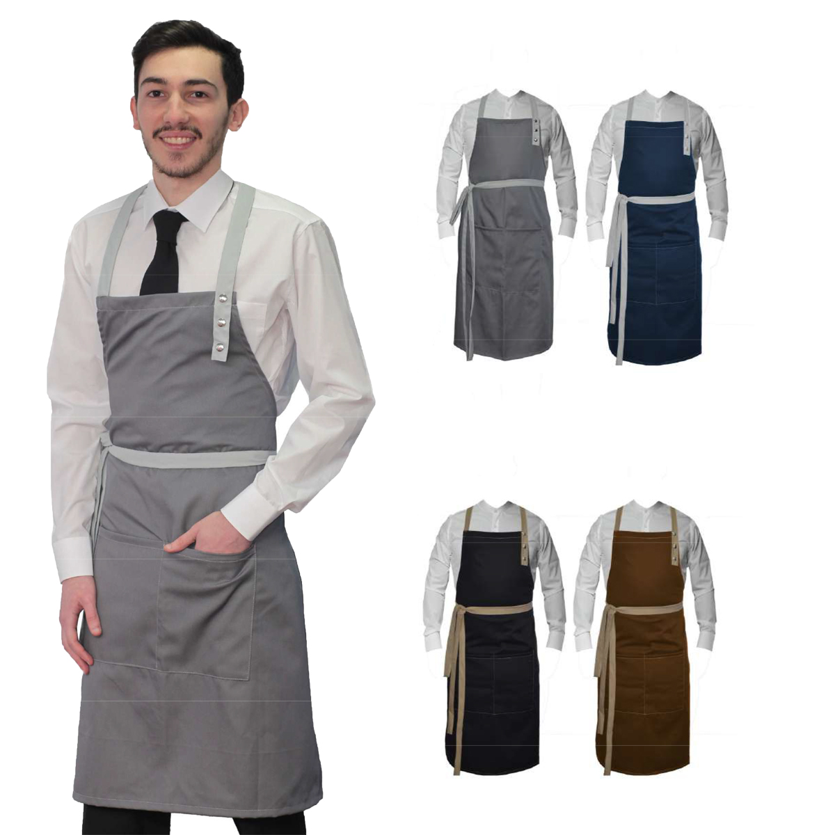 Grembiule Paragilet da lavoro. Personalizzabile con il tuo logo